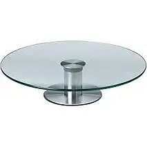 Plat à tarte tournant