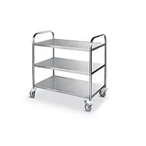 Chariot de service 3 plateaux