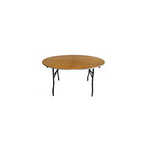 Table ronde diamètre 165 cm