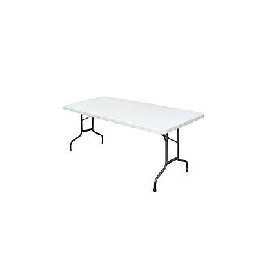Table rectangulaire 183cm / 78cm Blanc