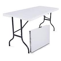 Table rectangulaire 183cm / 78cm Pliante